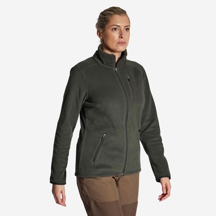 Solognac Fleecejacke 500 Damen grün