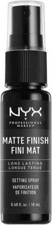 Actual product image NYX Professional Make-Up MATTE FINISH setting spray mini 18 ml