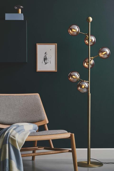 Produktbild Halo Design Flexible Stehlampe Atom Amber Ø 37/ H 155 cm (G9)