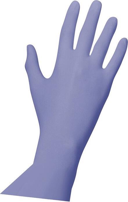 Actual product image Unigloves Saphir Pearl Nitrile Gloves L (8-9) (8, 9, L)
