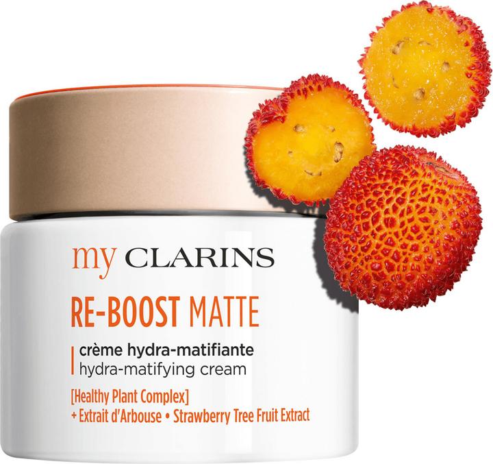 Actual product image MyClarins - RE-BOOST MATTE - Mattifying, nourishing face cream (50 ml, Day cream)