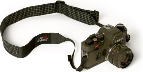 Image du produit Long Weekend Dragonne de cou réglable pour appareil photo, noire (Ceinture ventrale)