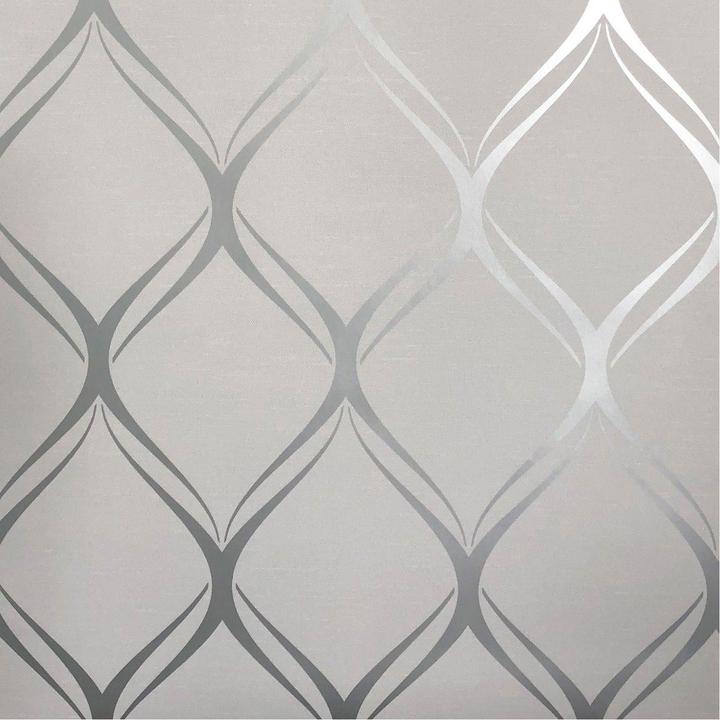 Produktbild World of Wallpaper Tapete Clifton Wave geometrisches Design (53 x 1000 cm)