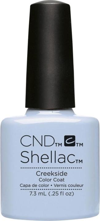 Actual product image CND Shellac - Color Coat Creekside (Blue, UV gel varnish)
