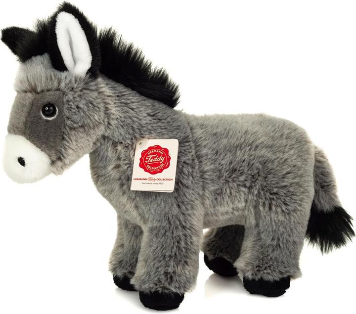 Produktbild Teddy Hermann Esel stehend 27cm (25 cm)
