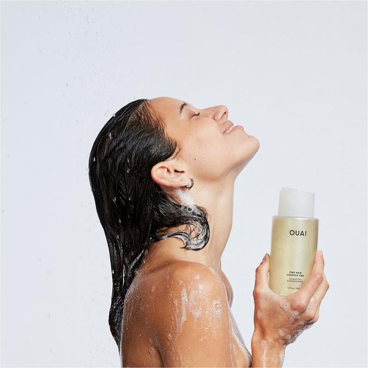 Actual product image Ouai Fine Shampoo (300 ml, Liquid shampoo)