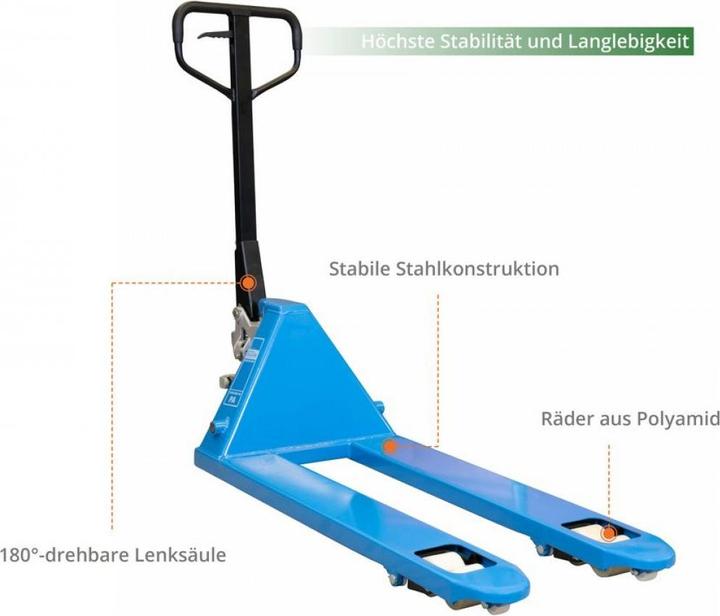Produktbild Güde Gabelhubwagen GHW 2500-115 PA (2500 kg)