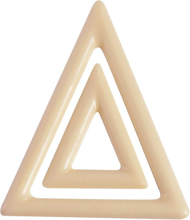 Actual product image Martellato Chocolate mold for triangle decorations