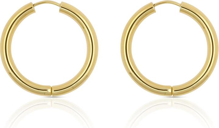 Muau Creolen (750/18K Gelbgold)