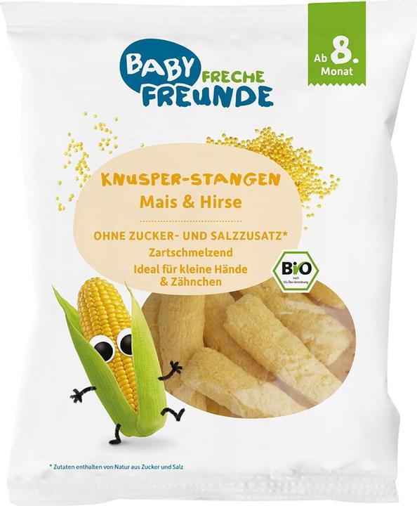 Freche Freunde Knabberspass Stangen Mais & Hirse 30g (30 g)