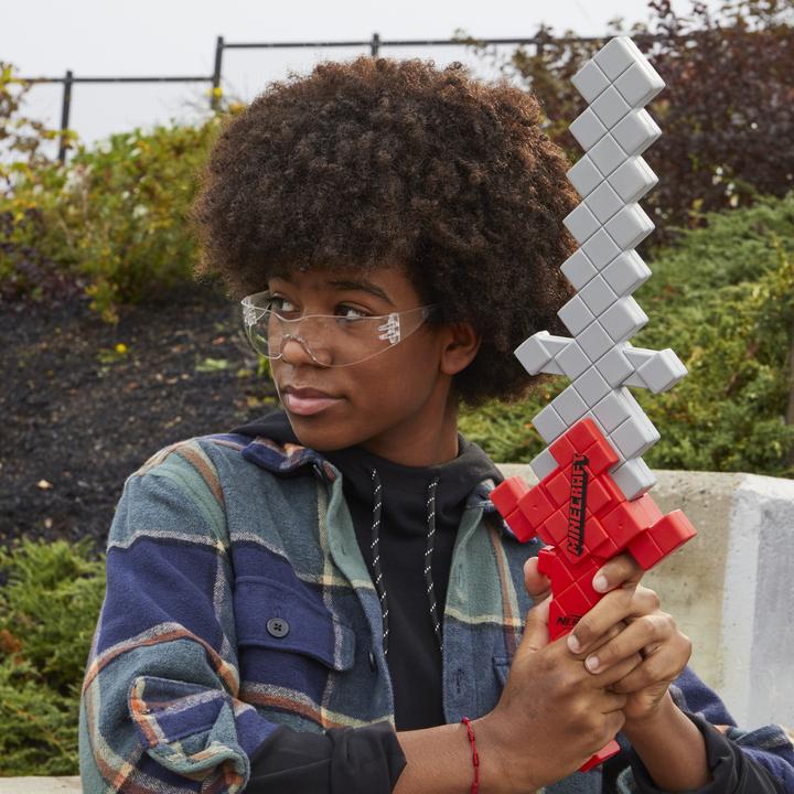 Actual product image Nerf Minecraft Heartstealer Sword