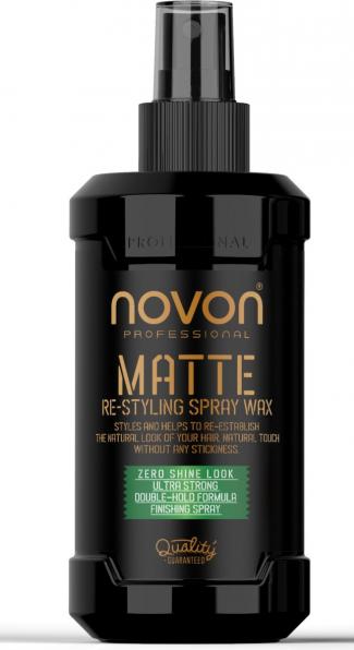 Novon Professional Novon Re Styling Matte Ultra Strong Wax Spray - 200 Ml (200 ml)