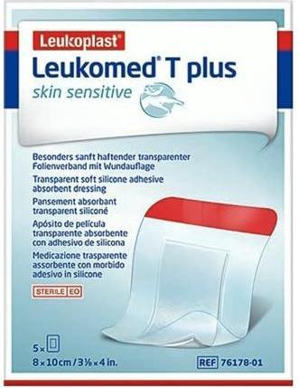 Actual product image BSN T plus skin sensitive 8x10cm (5 x)