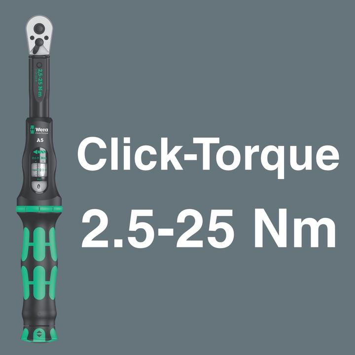 Produktbild Wera Bicycle Set Torque 1 (1/4", 2.50 Nm, 25 Nm)