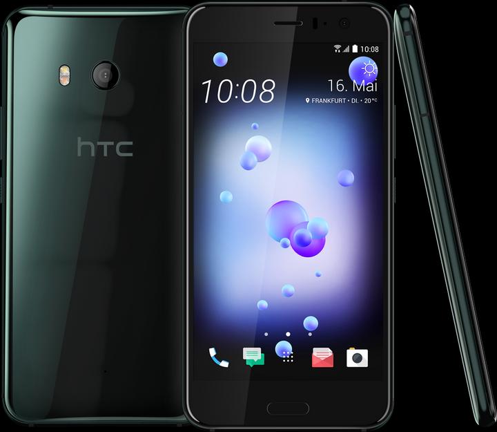 Image du produit HTC U11 (64 Go, Noir brillant, 5.50", Double SIM hybride, 12.20 Mpx, 4G)