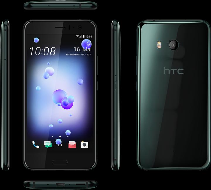 Image du produit HTC U11 (64 Go, Noir brillant, 5.50", Double SIM hybride, 12.20 Mpx, 4G)