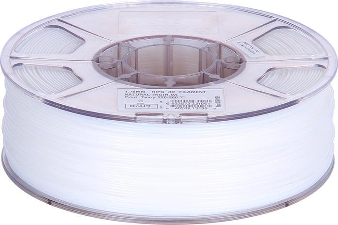 Actual product image eSUN HIPS Natural Filament 1.75mm 1Kg (HIPS, 1.75 mm, 1000 g, White)
