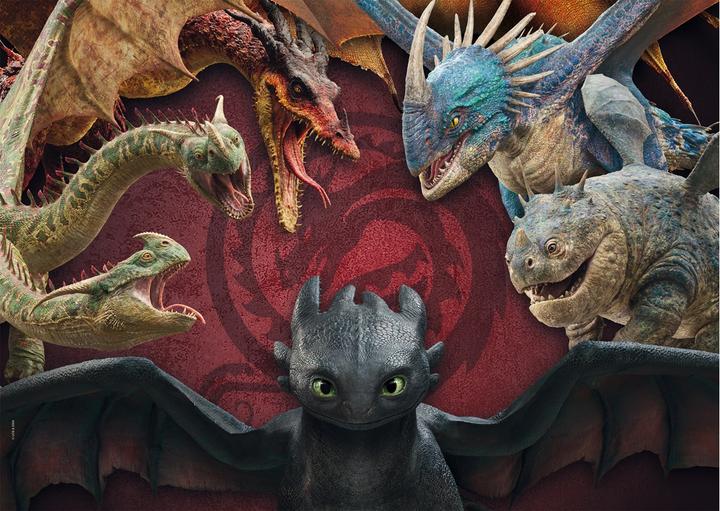 Actual product image Schmidt Spiele SSP Dragons, Motiv 1 58581 (1000 pieces)