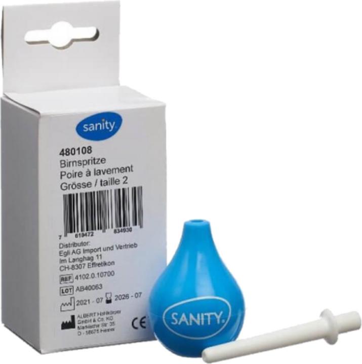 Immagine prodotto Sanity Siringa a pera Gr2 25ml due pezzi