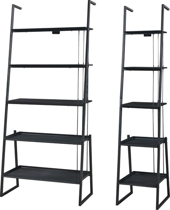 Actual product image En.Casa Storfjord 2-piece furniture set 2x ladder shelf