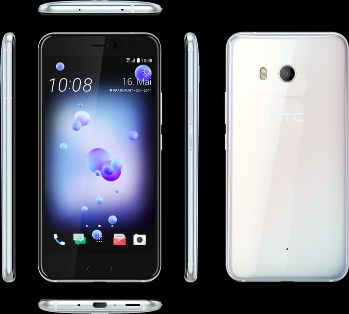 Actual product image HTC U11 (64 GB, Ice White, 5.50", Hybrid Dual SIM, 12.20 Mpx, 4G)