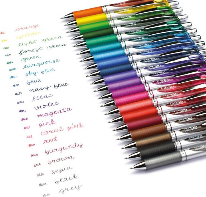 Produktbild Pentel EnerGel Xm (Silber, Rot, 1 x)