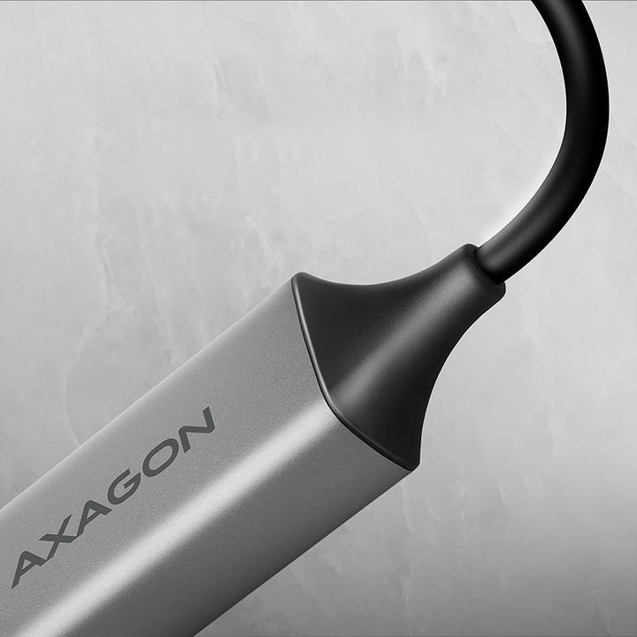 Productafbeelding Axagon ADE-TXCA, USB-C + USB-A 3.2 Gen 1 - Gigabit Ethernet s????ov?? karta, Asix AX88179, automatisch (USB-C, USB, RJ45/LAN (1x))