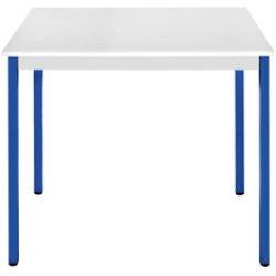 Actual product image Sodematub Side table 147TGBL, trapezoidal, grey/blue for combination with 700 mm tables, foldable...
