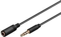 Produktbild Goobay 3.5mm Klinke — 3.5mm Buchse (1 m, Verlängerung)