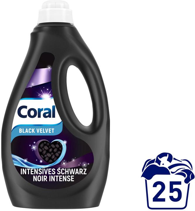 Produktbild Coral Black Velvet (25 Waschgänge, Flüssigwaschmittel)
