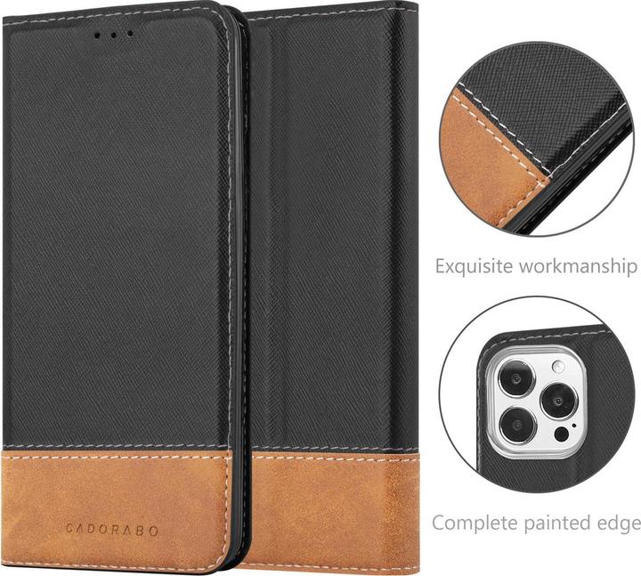 Productafbeelding Cadorabo X-Wallet hoes voor kunstleer pak (Apple iPhone 13 Pro Max)