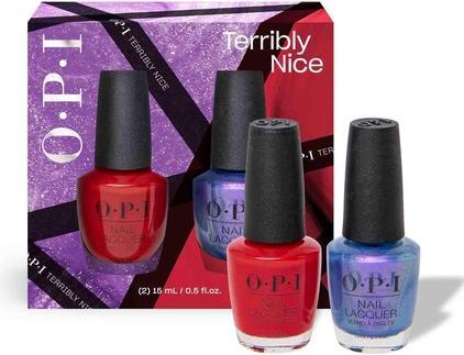 OPI Classic Nail Polish Terribly Nice Holiday Collection Nail Polish Duo Gift Set