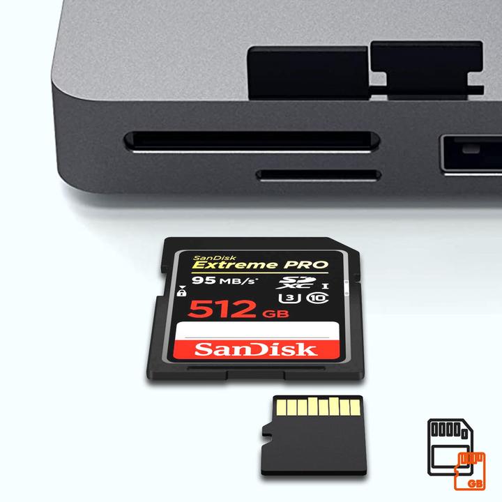 Produktbild Satechi Clamp Hub Pro (USB-C, 5 Ports)
