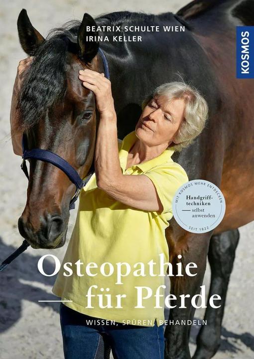 Actual product image Kosmos Osteopathie für Pferde (German, Beatrix Schulte Vienna, Irina Keller, 2023)