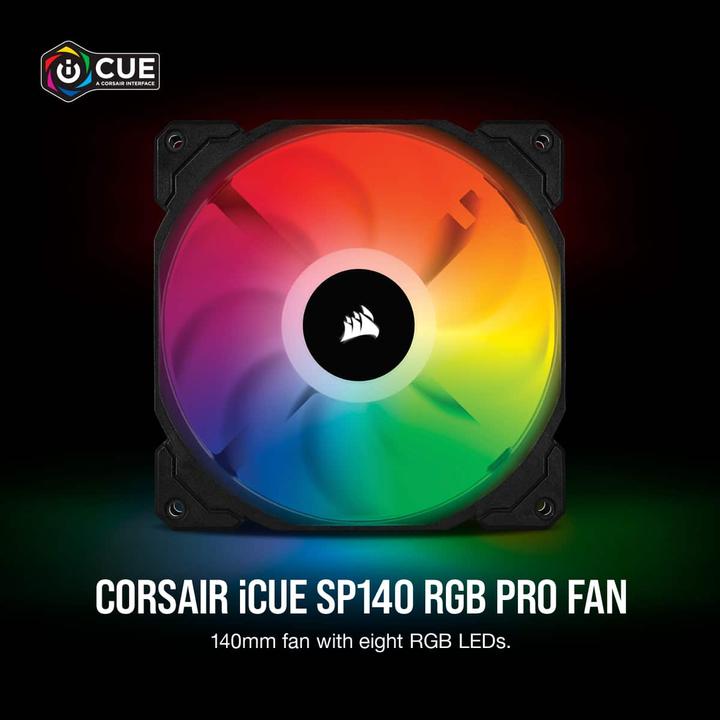 Produktbild Corsair SP140 RGB PRO (140 mm, 2 x)