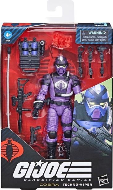 Actual product image Hasbro G.I. Joe Classified Series Action Figure Cobra Techno-Viper