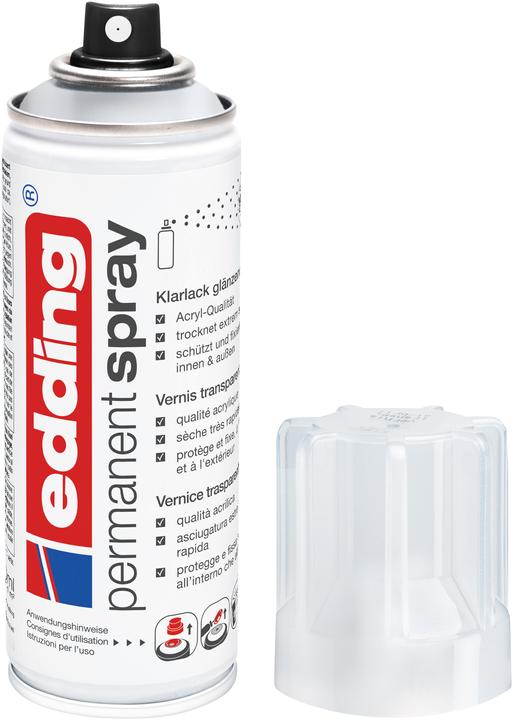 Productafbeelding Edding Blanke lakspray (Kleurloze glans, 0.20 l)
