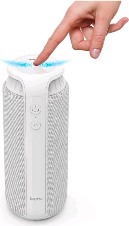 Actual product image Hama Pipe 2.0 Mobile Bluetooth Speaker (12 h, Rechargeable battery operated)