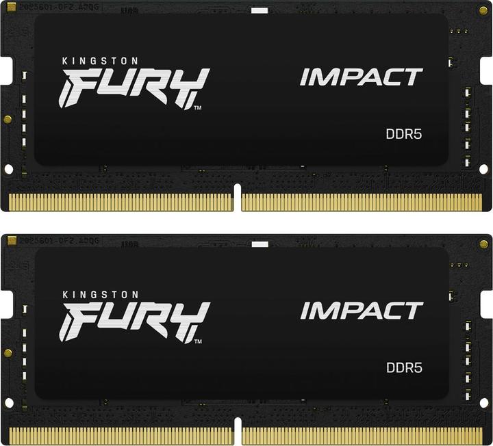 Produktbild Kingston FURY Impact (2 x 8GB, 4800 MHz, DDR5-RAM, SO-DIMM)