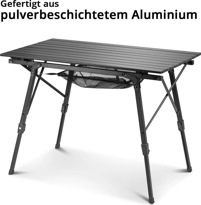 Actual product image Stahlwerk Camping chair CS-103 ST set of 4 with camping table CT-30 ST table set