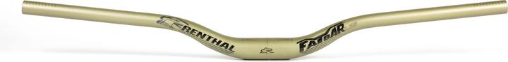 Renthal V3 Fatbar Lite Riser Lenker, 35.0mm, 760x40mm, 7°/5°, gold (35 mm)