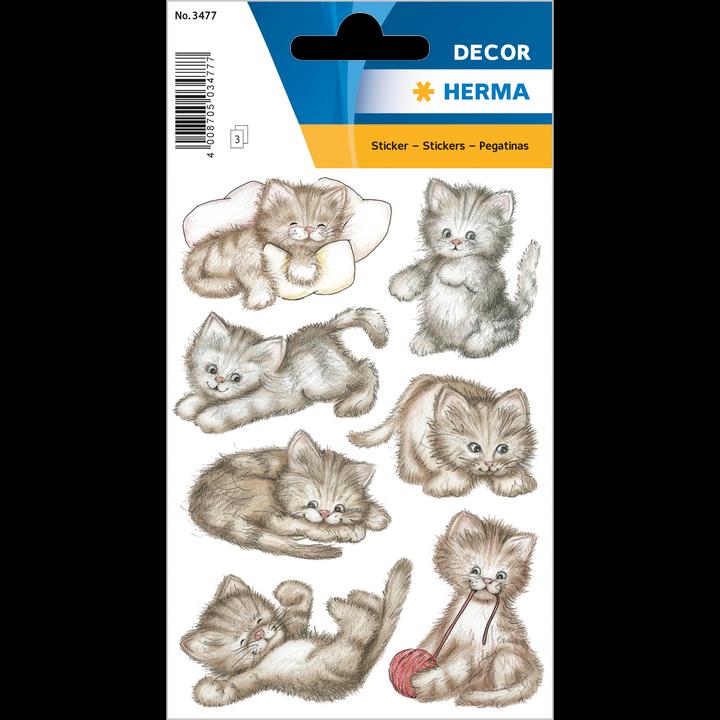 Actual product image HERMA Sticker cats