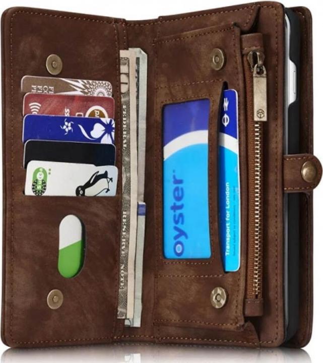 Immagine prodotto Caseme Apple iPhone 8 Plus Custodia per carte di credito con portafoglio in vera pelle (Apple iPhone 8 Plus)