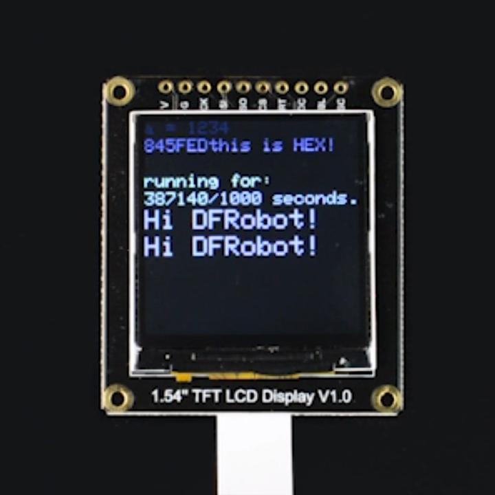 Produktbild DFRobot 1.54" 240x240 IPS TFT LCD Display mit MicroSD