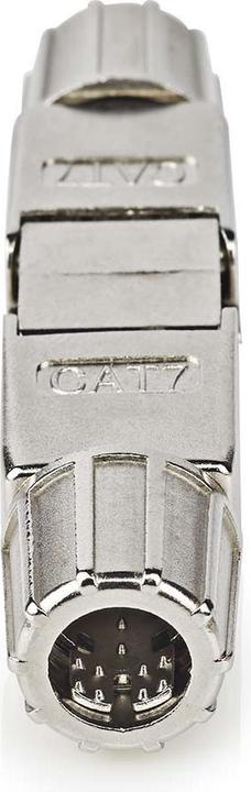 Actual product image Nedis Network coupler - CAT7 - Shielded - RJ45 female - RJ45 female - Straight - Metal - Box