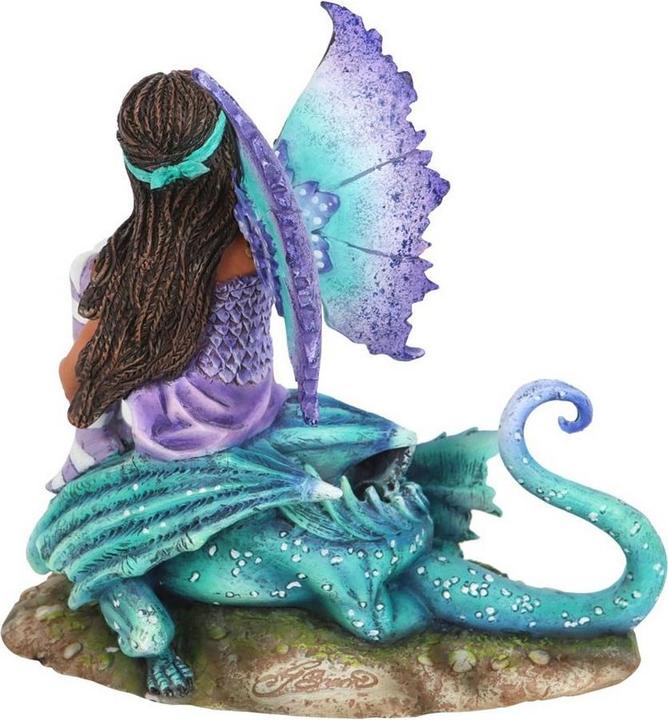 Image du produit Amy Brown Dragon Perch Fairy Figurine (15 x 11 x 16 cm)