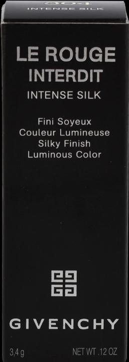 Actual product image Givenchy Le Rouge Interdit Intense Silk Lipstick (N304 Mandarin)