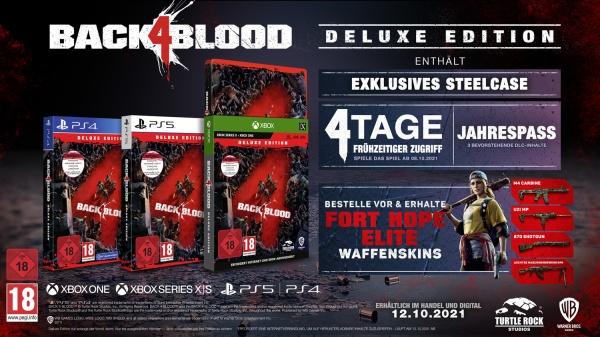 Produktbild WB Back 4 Blood - Deluxe Edition (PS5, Multilingual)