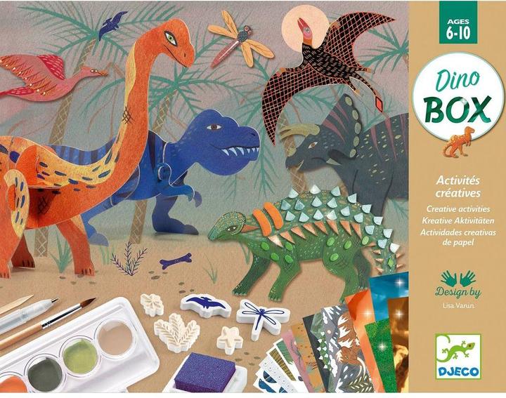 Image du produit Djeco Ensemble créatif dinosaures