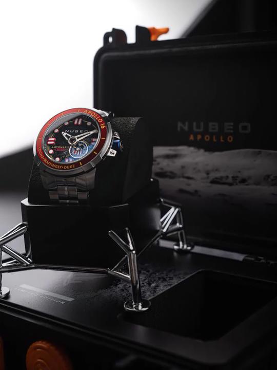 Actual product image Nubeo NB-6093-33 Apollo 55th (Rotating bezel left)